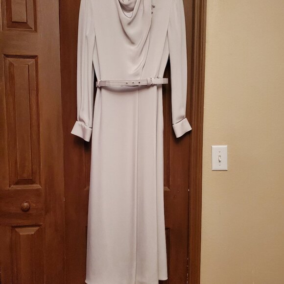 Giorgio Armani long sleeve dress with belt US6 - Picture 1 of 7